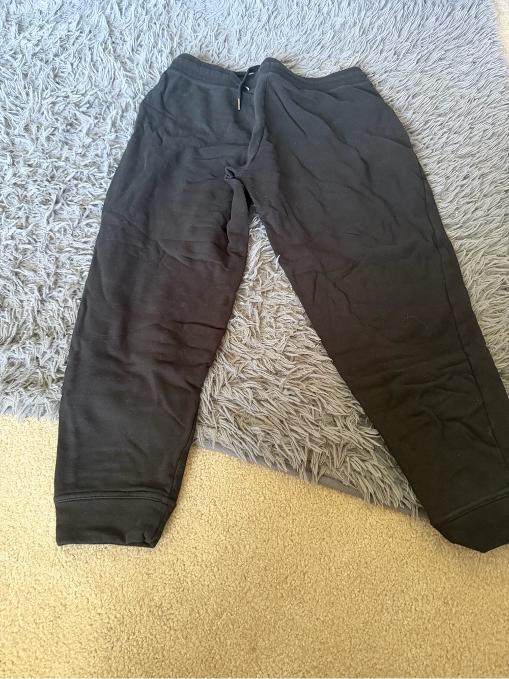 Womens Black Jogger Sweatpants - Casual Comfort